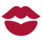 Kiss Mark emoji on HTC